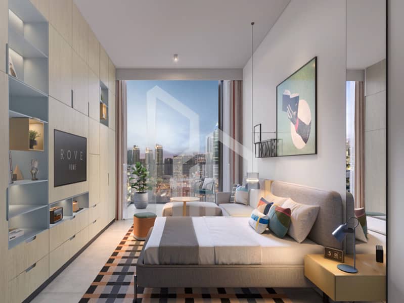 位于商业湾，罗夫家园马拉西大道 1 卧室的公寓 1890000 AED - 12316116