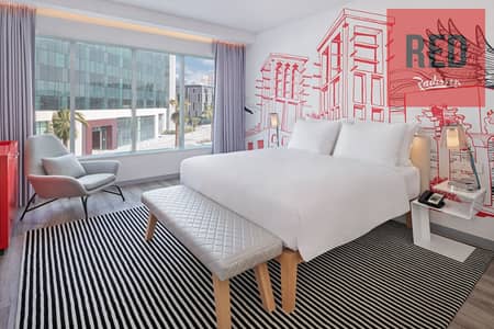 شقة فندقية 1 غرفة نوم للايجار في واحة دبي للسيليكون (DSO)، دبي - Apartments - bedroom. jpg