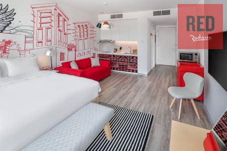Hotel Apartment for Rent in Dubai Silicon Oasis (DSO), Dubai - Radisson Red - Residential building (Low res) 4. jpg