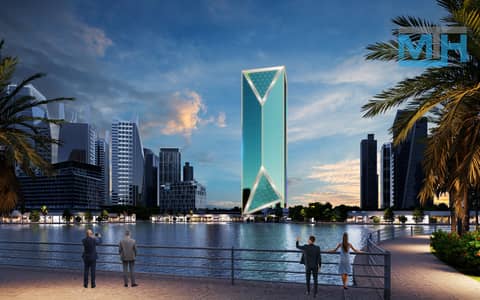 Office for Sale in Jumeirah Lake Towers (JLT), Dubai - 01 LAKE VIEW NIGHT. jpg
