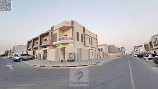 فيلا جاهزة للبيع زاوية مع كهرباء وماء و مكيفات زاوية شارعين