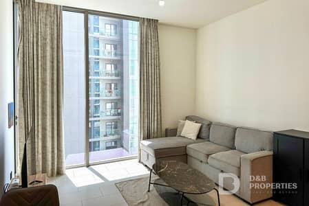 1 Bedroom Flat for Sale in Sobha Hartland, Dubai - Burj Khalifa View | Pool Facing | Furnished