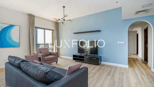2 Bedroom Apartment for Rent in Jumeirah Beach Residence (JBR), Dubai - Full Marina View | Vacant | Upgraded