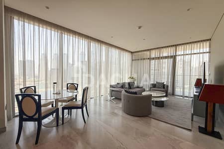 1 Bedroom Flat for Rent in Business Bay, Dubai - Furnished | Burj Khalifa view | Brand new