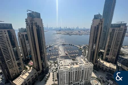 3 Bedroom Flat for Sale in Dubai Creek Harbour, Dubai - High Floor | 3Bed+Maids | Premium Burj View