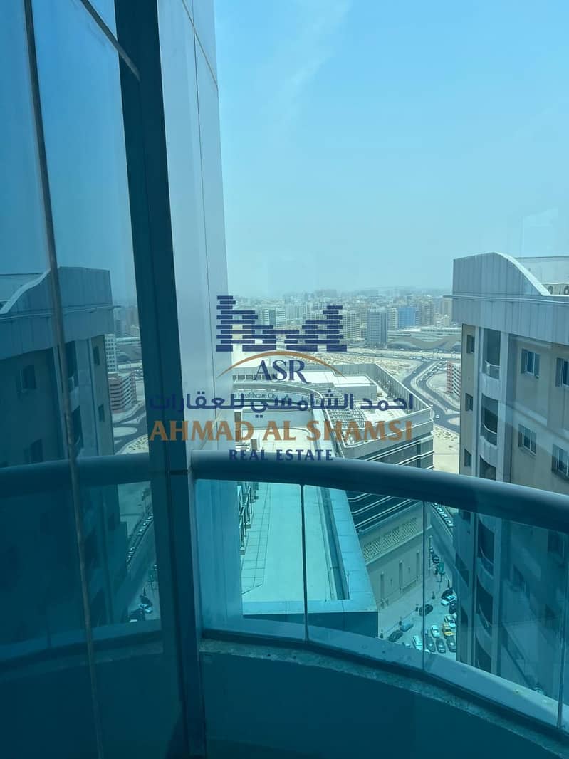 4 One bed room Sahara tower 2 for rent 2509 with balcony size 950sq. ft open views from balcony rent 480008. jpg