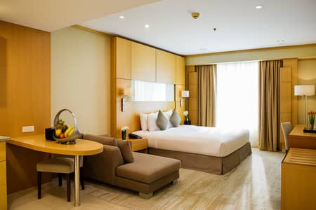 谢赫-扎耶德路， 迪拜 酒店式公寓待租 - Studio King One Bedroom. jpg