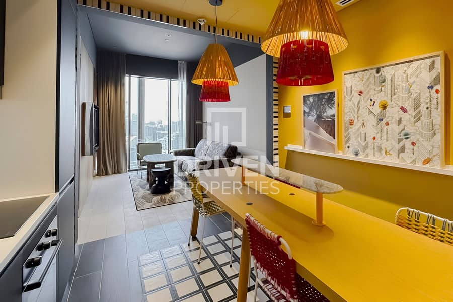位于商业湾，豪华家庭公寓II 1 卧室的公寓 1840000 AED - 12319655