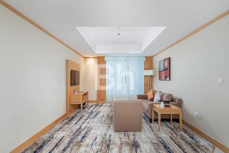 谢赫-扎耶德路， 迪拜 2 卧室酒店式公寓待租 - 位于谢赫-扎耶德路，市中心卡尔顿酒店 2 卧室的酒店式公寓 153000 AED - 12319357