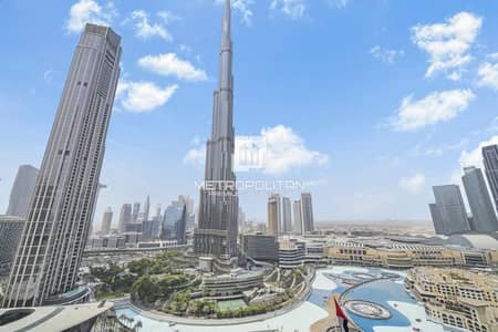 3 Bedroom Flat for Sale in Downtown Dubai, Dubai - High Floor | Burj and Fountain View | Spacious