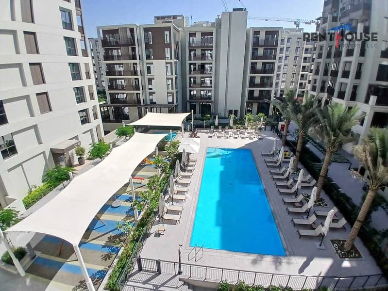 Corner 2bhk | Pool View | Semi Furnished