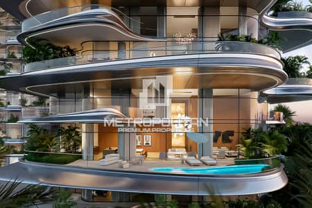 朱美拉棕榈岛， 迪拜 2 卧室单位待售 - 位于朱美拉棕榈岛，SLS Residence Palm Jumeirah 2 卧室的公寓 9618960 AED - 12321313