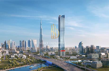 فلیٹ 1 غرفة نوم للبيع في الخليج التجاري، دبي - شقة في بايز 102 من دانوب،الخليج التجاري 1 غرفة 2075400 درهم - 12235695