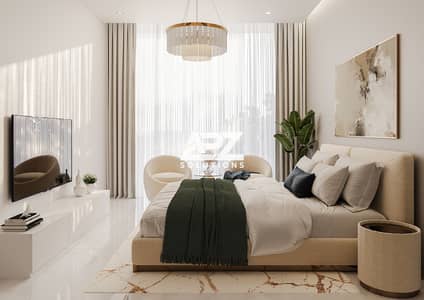 2 Cпальни Апартаменты Продажа в Маджан, Дубай - HR BEDROOM CAMERA 2 (1). png