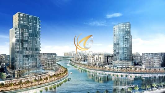 شقة 2 غرفة نوم للايجار في مدينة ميدان، دبي - Azizi-Riviera-Canal-View-768x432. jpg