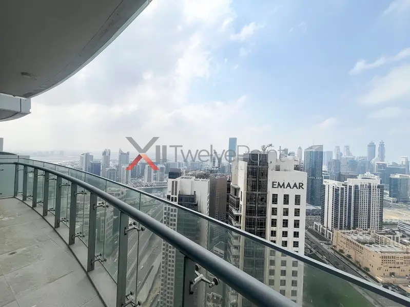 Vacant I Open Views | High-Floor 3-Bedroom