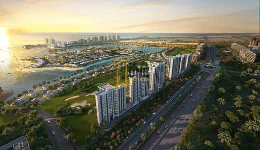 1 Спальня Апартаменты Продажа в Аль Хамра Вилладж, Рас-эль-Хайма - 1. Aerial Evening. jpg