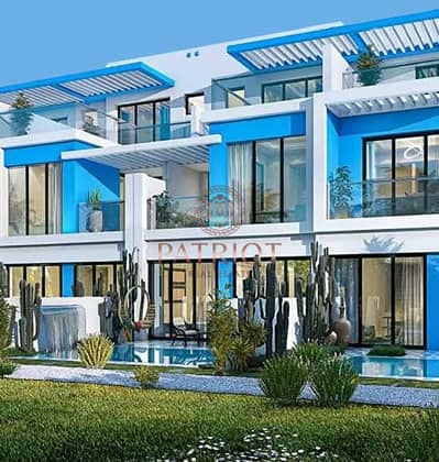大马士革湖住宅， 迪拜 4 卧室联排别墅待售 - SANTORNI MAIN. jpg