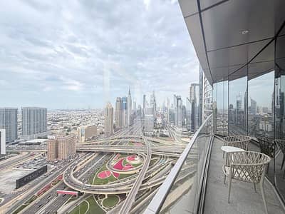 2 Bedroom Flat for Rent in Downtown Dubai, Dubai - Bills Included | High Floor | Panoramic View