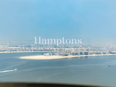 1 Bedroom Flat for Sale in Dubai Harbour, Dubai - Palm-Park and Marina Views | High Floor | Vacant
