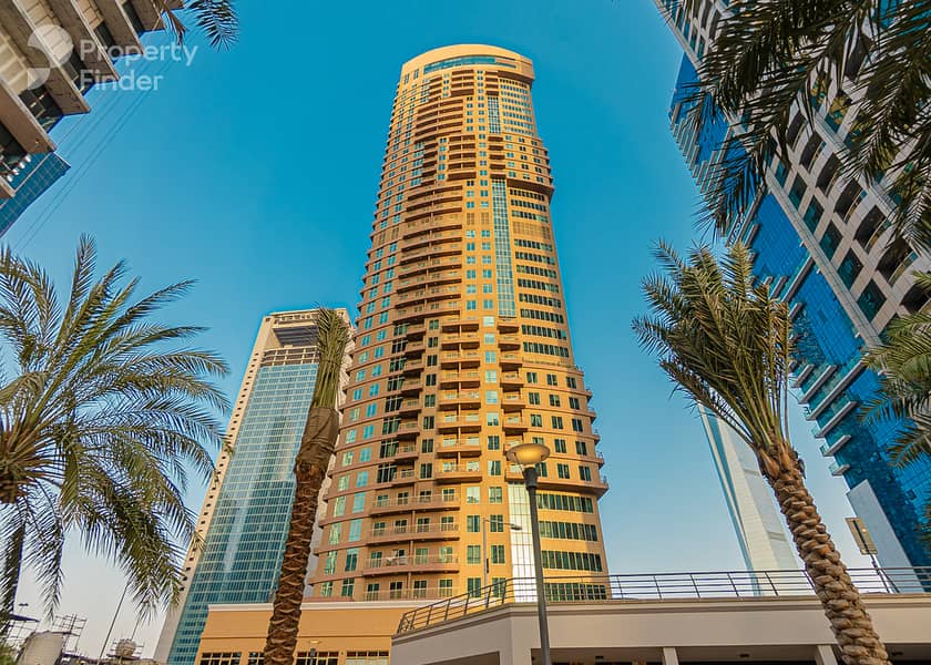 位于朱美拉湖塔 (JLT)，JLT L区，标志2号大厦 2 卧室的公寓 1700000 AED - 12327573