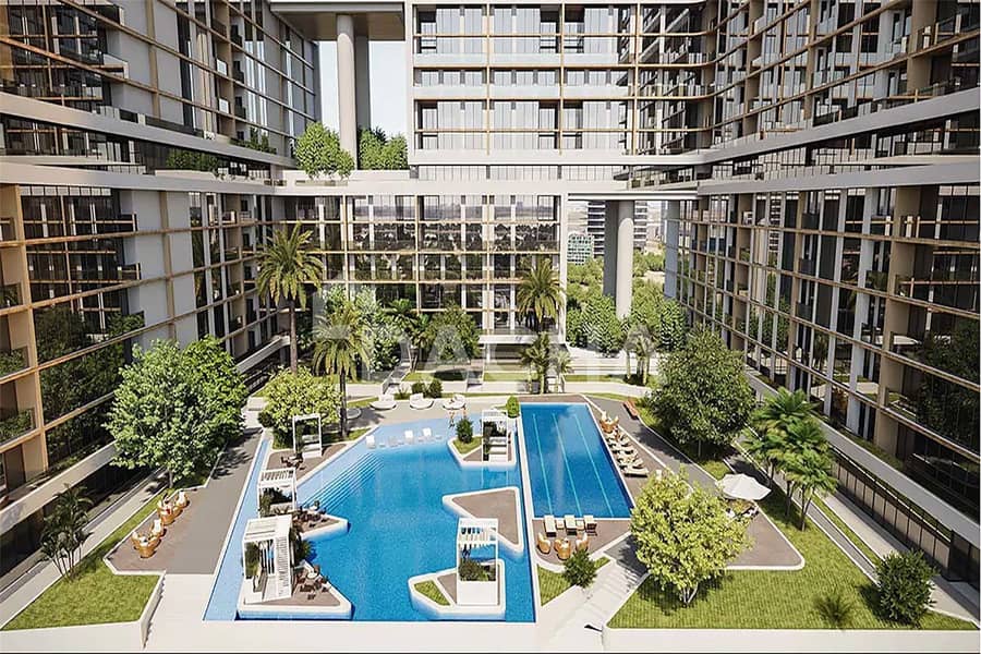 位于苏巴哈特兰社区，苏巴一号社区，Sobha One Podium 1 卧室的公寓 1680000 AED - 12327683