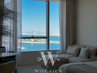 Studio for Rent in Palm Jumeirah, Dubai - Palm Views | High Floor | Fully Furnished