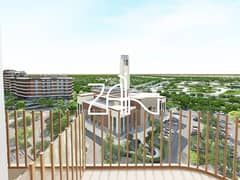 Furnished High Floor Studio+Balcony - Mosque View