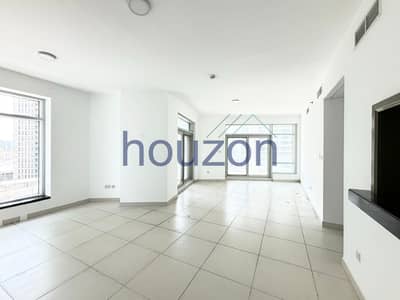 2 Bedroom Flat for Rent in Downtown Dubai, Dubai - Spacious + Upgraded 2BR | Vacant | Prime Location