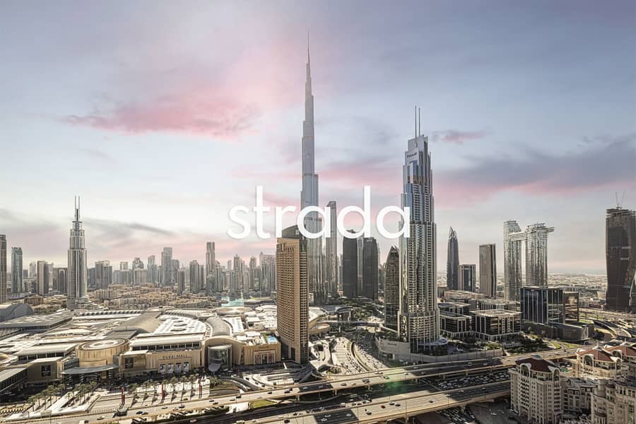 Full Burj view | Corner unit | Large layout