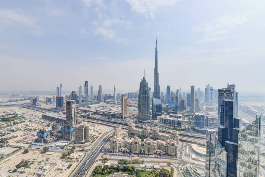 2 bedroom with full Burj  Khalifa  view