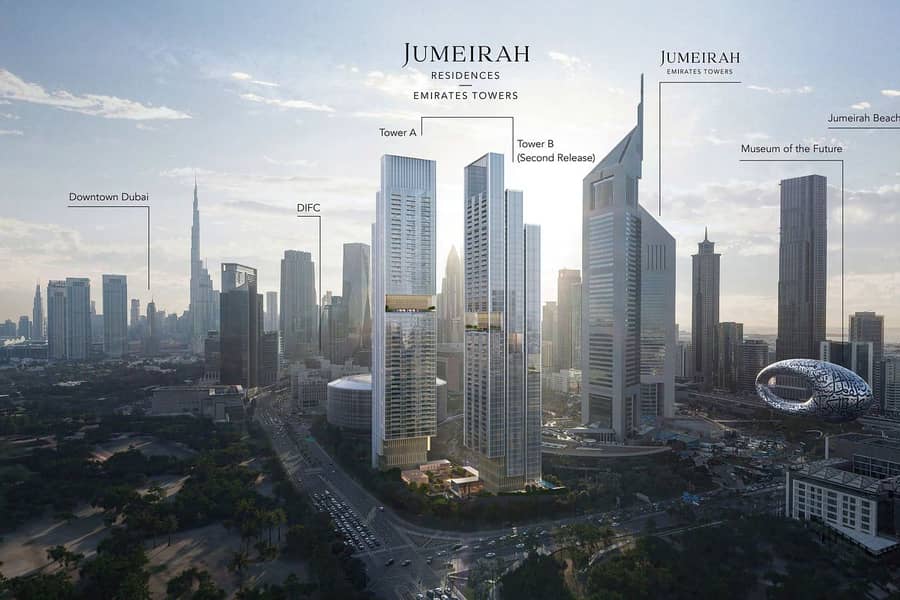 شقة في جميرا ريزيدنس أبراج الإمارات،شارع الشيخ زايد 2 غرف 6402000 درهم - 12329779 شقة في جميرا ريزيدنس أبراج الإمارات،شارع الشيخ زايد 2 غرف 6402000 درهم - 12329779