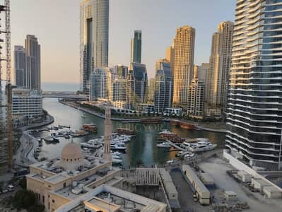شقة 2 غرفة نوم للايجار في دبي مارينا، دبي - شقة في برج إسكان مارينا،دبي مارينا 2 غرف 120000 درهم - 12330730