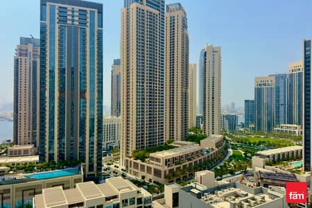 2 Bedroom Apartment for Rent in Dubai Creek Harbour, Dubai - Brand new | Partial Park view | Mid Floor