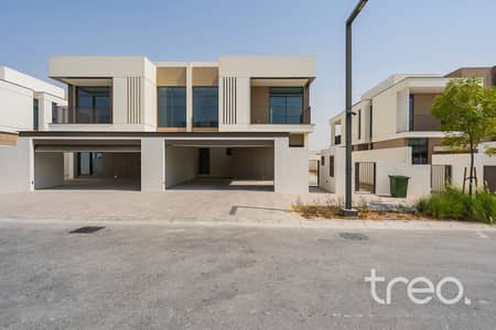 4 Bedroom Villa for Rent in Al Furjan, Dubai - Across The Pool | Semi-Detached | Type A