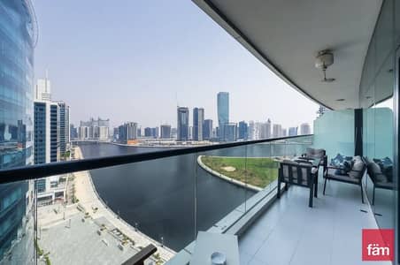 1 Bedroom Apartment for Rent in Business Bay, Dubai - Open View | Vacant | Brand New | Canal view