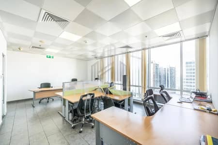 Office for Sale in Business Bay, Dubai - Rented | High Floor | Prime Office Location