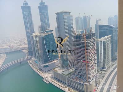 2 Bedroom Apartment for Rent in Business Bay, Dubai - CANAL & BURJ VIEW | UNFURNISHED| HIGH FLOOR