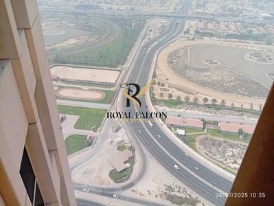 2 Bedroom Apartment for Rent in Business Bay, Dubai - CANAL & BURJ VIEW | SEMI FURNISHED| HIGH FLOOR