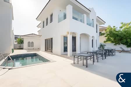 4 Bedroom Villa for Rent in Palm Jumeirah, Dubai - High Number | Upgraded | Skyline Views