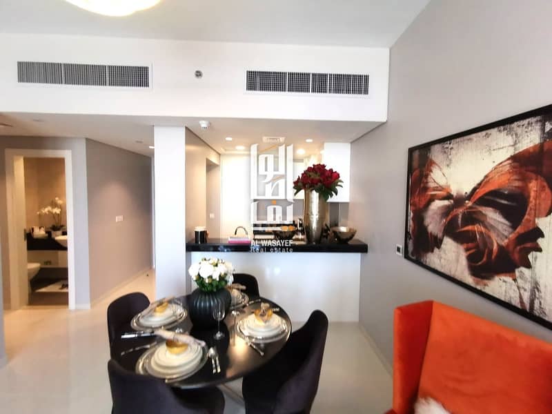 Apartments in Damac Hills >> Fully Furnished and Installment on 3 years