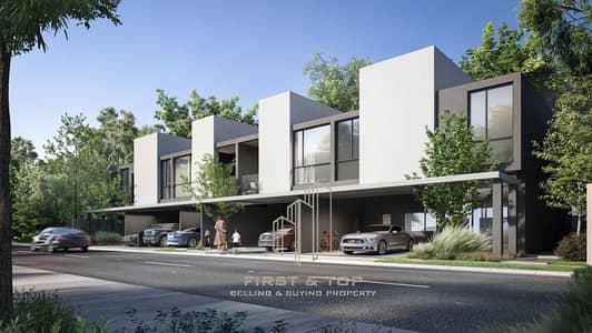 4 Cпальни Таунхаус Продажа в Тилал Сити, Шарджа - TH_4&3-front. jpg