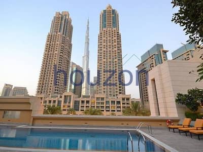 2 Bedroom Flat for Rent in Downtown Dubai, Dubai - Spacious 2BR | Pool View | Prime Location | Vacant