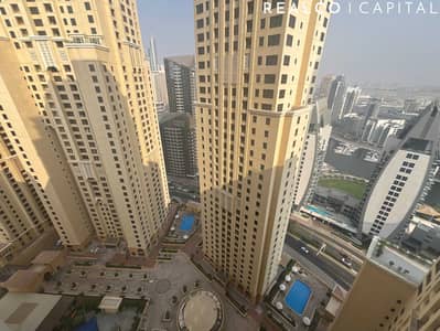 2 Bedroom Flat for Rent in Jumeirah Beach Residence (JBR), Dubai - 2BR High Floor | Marina View | Pool & Tennis | JBR