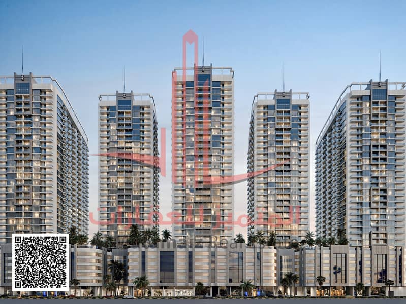 2 Ajman Creek Towers Road View -2. jpg