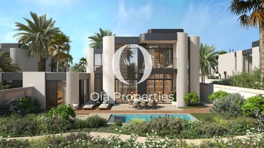 5 Bedroom Villa for Sale in Yas Island, Abu Dhabi - Yas Riva Ext_Villa_5B Inland Back. jpg