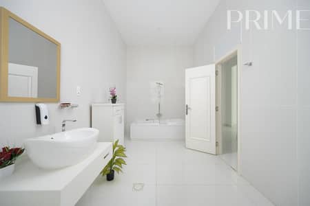 5 Bedroom Villa for Rent in Al Barsha, Dubai - Exclusive | Grand Terrace | Lift | Unfurnished