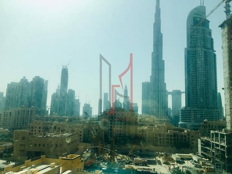 Full Furnished Burj Khalifa View|Two bed