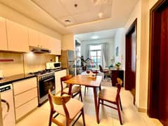 SPECIOUS FULLY FURNISHED 1BHK IN 75K/ HUGE BALCONY
