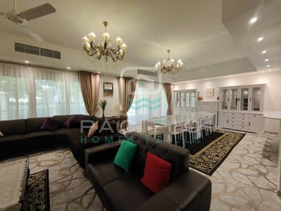 4 Bedroom Townhouse for Rent in Al Hamra Village, Ras Al Khaimah - Nicely Furnished |4 Bedrooms + Maids Room+ Rooftop